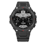 LinkMejor DT5 Sport 1.45inch HD Screen GPS Compass bluetooth Call Heart Rate Blood Pressure Blood Oxygen Monitor Sleep Monitoring Multi-sport Modes Music Playback IP68 Waterproof Smart Watch