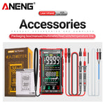 LinkMejor 622B Digital Smart Multimeter 10A Tester Meter Auto Range True RMS DC/AC 9999 Multitester With Laser Lamp Capacitance Ohm