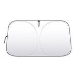 LinkMejor Car Sunshade Windshield Heat Insulation Sunscreen Baffle Car Front Window Sunshade Summer Curtain Car Sunshade