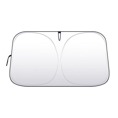 LinkMejor Car Sunshade Windshield Heat Insulation Sunscreen Baffle Car Front Window Sunshade Summer Curtain Car Sunshade
