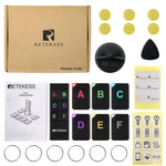 LinkMejor TH104 Wireless Key Finder RF Key Locator Pet Tracker Wallet Tracker Remote Control 1 RF Transmitter 6 Receiver