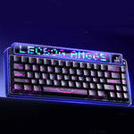 LinkMejor AMG65 Custom Mechanical Keyboard With TFT LED Screen 67 Keys Triple Mode Wireless/bluetooth/Wired Gasket Structure Hot Swappable RGB Gaming Keyboard with 8000mAh Battery