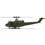 LinkMejor E190 1:34 UH-1 HUEY Scale 2.4G 6CH Altitude Hold Optical Flow Positioning Dual Brushless Motor RC Helicopter