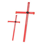 Adjustable T Shape Angle Ruler Aluminum Alloy Multi Angle Measuring Tool 90° 45° Precision Marking Ruler Woodworking Line Drawing Tool 60cm 90cm Metric Scale