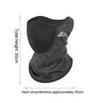 Golovejoy Winter Breathable Windproof Anti-smog Cycling Mask Warm Ear Protection Neck Cover for Outdoor Sports Skiing
