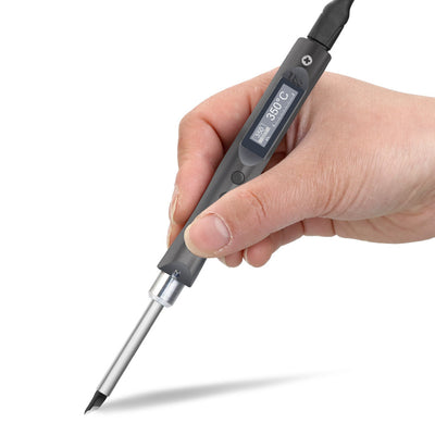 T85 Smart Soldering Iron PD9-20V DC12-24V 96W Fast Heating OLED Display Type-C Interface Best for Electronics DIY