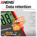 LinkMejor SZ303 Multifunctional Measure Meter with Accurate AC/DC Voltage Current Resistance Hz Reading Convenient Auto Power Off Compact Portable Backlit Display Top Electrical Testing Tool
