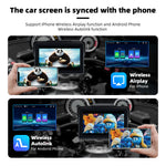 7.0 inch Portable Digital Motorcycle Dashboard GPS Navigation Display Screen Monitor BT5.0 Wireless CarPlay Moto Android Auto
