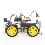 LinkMejor Smart Robot Car Starter Kit For Arduino Programming Electronic 4WD Robot Car Robotics Educational Kits