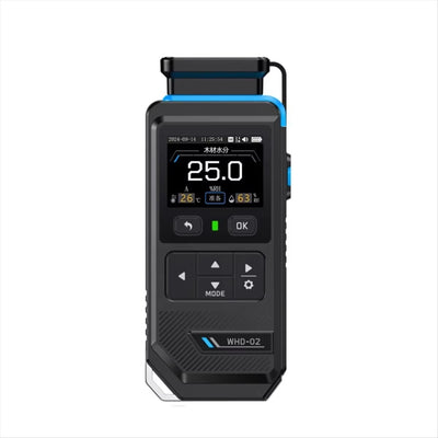 LinkMejor WHD02 Moisture Meter Color Screen Humidity Tester 7 Modes for Wood Cardboard Walls Temperature Humidity Detection Curve Monitoring Alarm Records