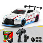 4DRC H6 RTR 1/43 2.4G 4WD Mini Drift RC Car with Gyro Full Proportional Remote Control Race LED Light High-Speed Motor On-Road Racing Desktop Vehicle Model Boys Gifts Toys