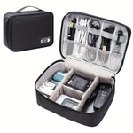 Electronic Storage Bag Data Cable Travel Charging Treasure Headphone Organizer Cosmetics Compartment Storage Digital Handbags