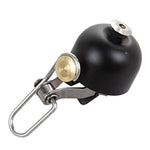 LinkMejor Classical Stainless Bicycle Bell Horn Crisp Ringtone Melodious Sound Safety Mini Loud Bicycle Bell for Cycling