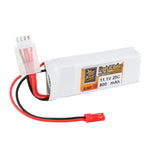 LinkMejor 11.1V 800mAh 25C 3S Lipo Battery JST Plug