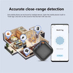 Loshall Mini GPS Tracker Smart Tag Apple Android Dual System Global Locator Pet Wallet Suitcase Car Elderly Kids Anti-Lost