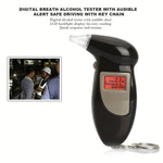 Portable LED Digital Display Alcohol Tester Accurately Test LCD Backlight Display Sound Alert 0.1 Accuracy Alcohol Tester