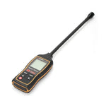 LinkMejor SW-743A Halogen Leak Detector for Car Refrigerants AC Freon CFC HCFC HFC LCD Display 1PPM Sensitivity 0-1000PPM Quick Response Adjustable Alarm