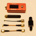 NEW BEE FLY RC RF Immersion Power Meter V2 FPV Transmitter Power Tester Multi-Function Frequency Tester with Attenuator Set for RC Drone