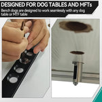 LinkMejor HD30-YG03 Bench Connector Dog For Woodworking Bench Dog MFT System Connecting Two Dog Hole Bench