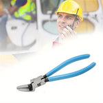Heavy Duty Iron Diagonal Pliers Multifunctional Wire Stripping Tool Car Clip Rivet Tightening Electrical Work Ergonomic Handles Precision Cutting Spring Assisted Mechanism