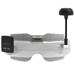 Skyzone SKY02O 5.8GHz 48CH OLED FPV Goggles 640×400 SteadyView Diversity Receiver 29° FOV Head Tracker MJPEG DVR 2S-6S 210g Racing Headset for FPV Drone Racing