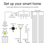 Tuya Zigbe Smart Knob Wireless Scene Switch Button Control Dimmer Battery Powered Automatic Scene Smart Life APP
