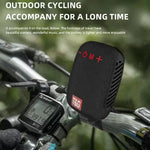 LinkMejor Bike-specific Wireless Speaker  45mm Large Horn HiFi Sound bluetooth V5.3 Waterproof Fashion Portable Mini Outdoor Speaker with FM Radio for Cycling Riding Hiking