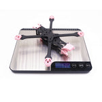 STEELE5 PLUS 220mm Wheelbase 5mm Arm Thickness Carbon Fiber X Type 5 Inch Frame Kit  Support VISTA  / DJI Air Unit for RC Drone FPV Racing