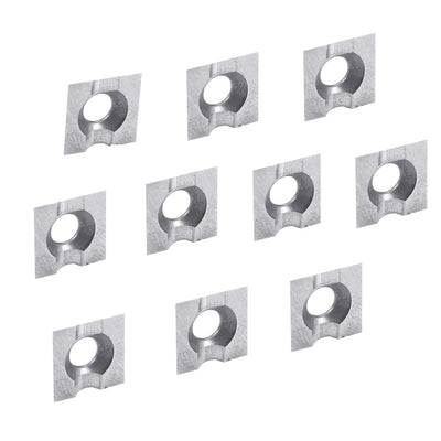 LinkMejor 10PCS Carbide Insert Cutter for Edge Corner Plane