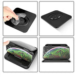 Car Center Console Mobile Phone Navigation Holder Anti-Slip Pad Mobile Phone Holder Instrument Panel Car Mobile Phone Holder