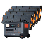 Blackview OSCAL PowerMax 6000 PM6000 3600Wh Portable Power Station LiFePO4 Solar Generator with AC Outlets,  for Home Use, Outdoor Camping, RV Trip