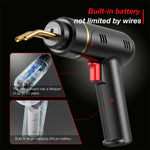 200W Hot Stapler Plastic Welding Machine Rechargeable 5000mAh Battery Fast Heating Multifunctional Bumper Repair Kit for Car and Motorcycle