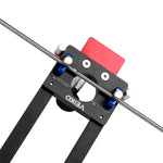 LinkMejor Aluminum Alloy Drawer Slide Jig with Adjustable Clamp for Woodworking Cabinet Drawer Slide Install