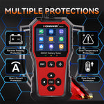 Konnwei KW341 6V 12V 24V Automotive Lead-Acid Battery Tester Analyzer for Cars Motorcycles Truck