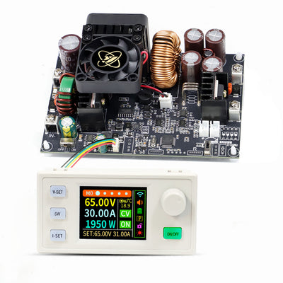 Sinilink XY6530S CNC DC Buck Power Supply 2000W Adjustable Constant 0-65V 0-30A High Power LCD Screen Solar MPPT Charging Protection