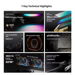 RayNeo Air 4 Pro Smart AR Glasses 1200Nits HDR10 Vision4000 Chip 1080P 120Hz B&O Audio 3D Display Eyes Protection for Gaming Movies Smart Augmented Reality Glasses