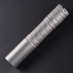Convoy S7 SST40 /SFT25R LED Stonewashed Stainless Steel Mini Torch Camping Fishing Latarka Tactical Lantern High powerful EDC 18650 Flashlight
