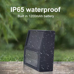 Tuya Smart Zigbe Rain Sensor With Light Detector Solar Operated IP65 Outdoor Waterproof Rain Detector Smart life Remote Control
