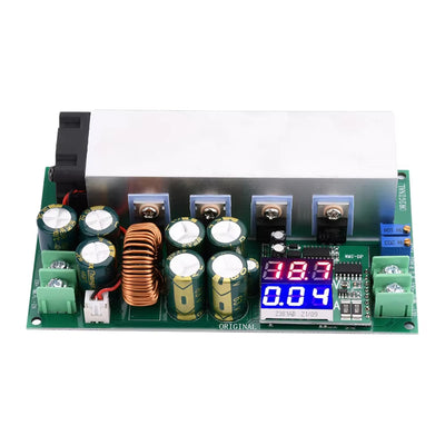 LinkMejor 600W Voltage Regulator 12V-75V to 5V/19V/21V/24V/48V Adjustable Step Down Converter High Efficiency Supply Module with Digital Display