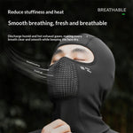 LinkMejor Cycling Headwear Warm Windproof Head Mask Neck Cover High Elastic Comfy Bicycle Headgear for MTB Motorcycles E-Bike Helmet liner