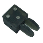 QU-2020 CW Key Automatic Morse Magnetic Adsorption Base Mini Dual Paddle Key Morse Code Keyer for SW Radio