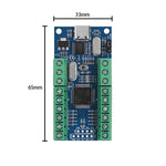LinkMejor Interface 16 Channel 12Bit AD Sampling Data Acquisition STM32 UART Communication ADC Module