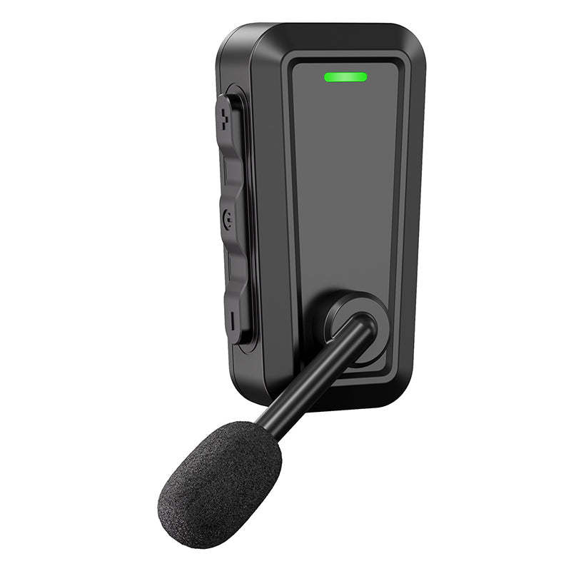 C10 Cycling Intercom Headset Wireless bluetooth 6.0 Earphone 520M Two-person Intercom Built-in HD Noise Cancelling Mic AI Voice Assistant 10H Playback IPX5 Waterproof 18g Outdoors Helmet Headphones