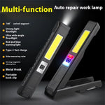 LinkMejor Magnetic Work Light Rechargeable LED Inspection Pen Strong Magnetism Inspection Light LED Work Light