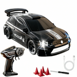 LinkMejor 8673 RTR 1/64 2.4G Mini Drift RC Car Race LED Light Remote Control High-Speed Motor On-Road Racing Vehicles Models Boys Gifts Desktop Toys