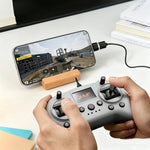 QY S6 Simulation FPV Racing Drone with 2-in-1 Simulator Controller WiFi FPV Altitude Hold Mode Racer Training Beginner 2.4G RC Quadcopter RTF