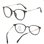 Progressive Multifocal Anti-blue Light Reading Glasses HD Lightweight Fashion Presbyopia Glasses