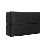 Car Tissue Box Holder PU Leather Car Center Console Armrest Napkin Box Sun Visor Back Seat Tissue Box With Fixed Strap