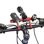 20cm Aluminum Alloy Bicycle Handlebar Extender Mount Flashlight Holder
