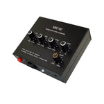 MIC-60 Balanced Mic Preamplifier Condenser Moving Coil Microphone Amplifier 48V Phantom Power 60dB Gain Low Cut Three Band Equalizer with USB and XLR Cable